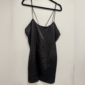 Urban Outfitters Little Black Slip Dress